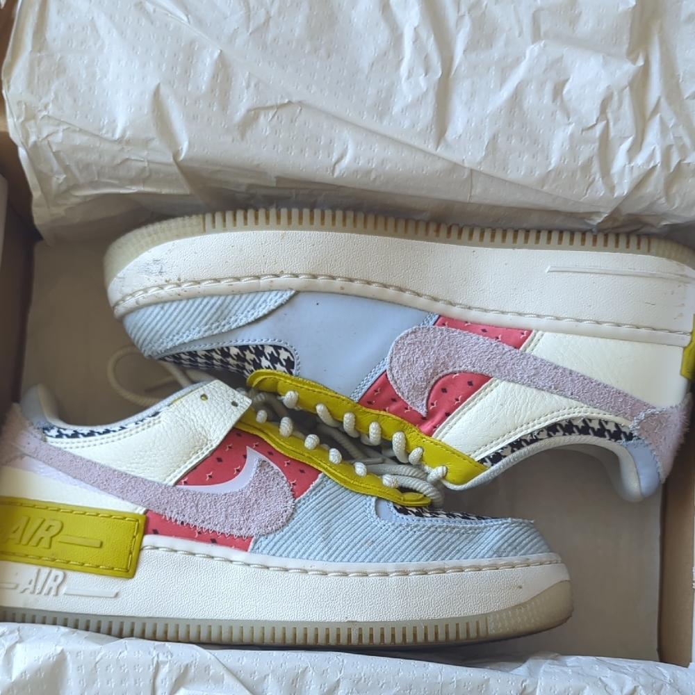 Nike W AF1 Shadow Sneakers - Blue